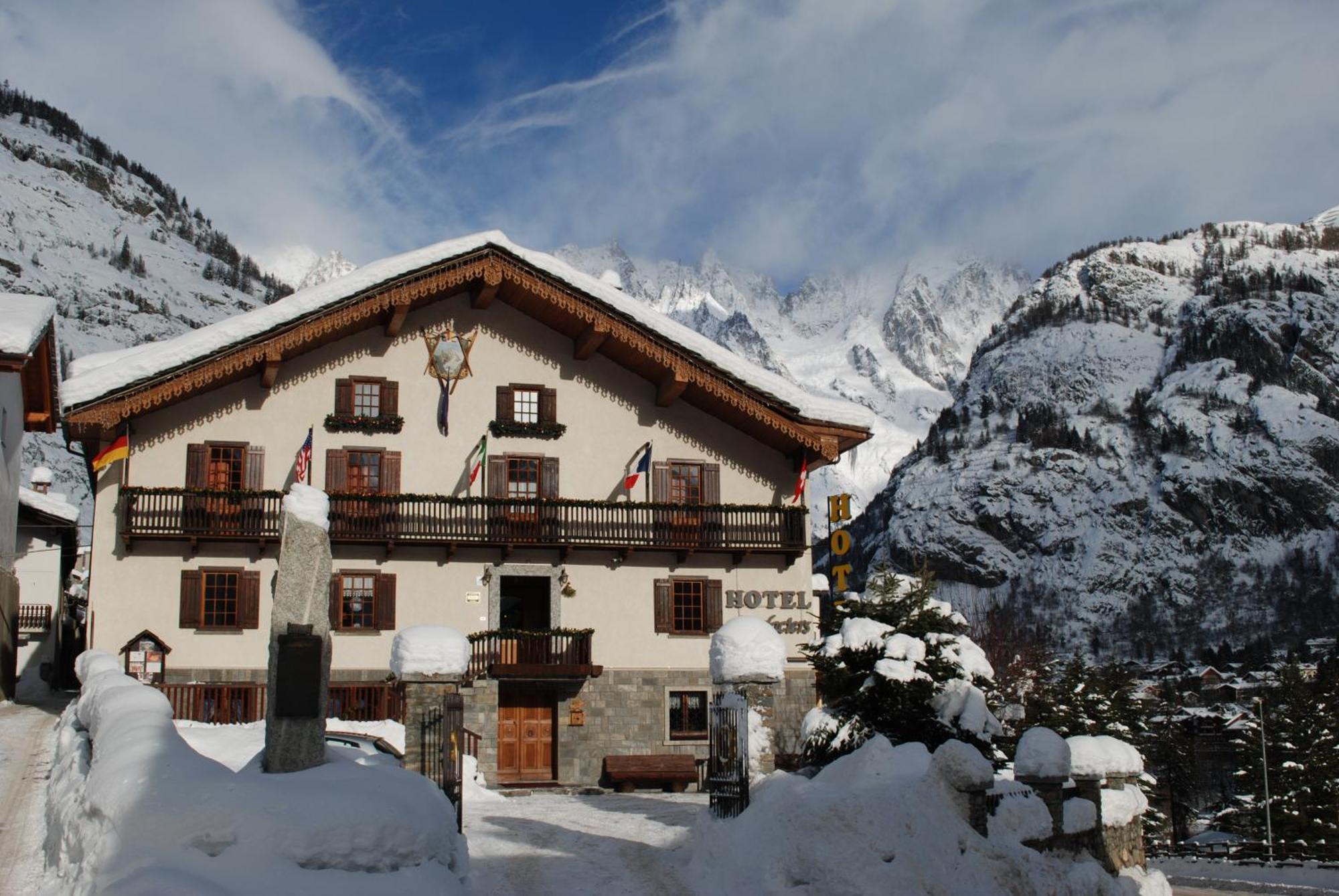 Hotel Des Glaciers Courmayeur Exteriér fotografie
