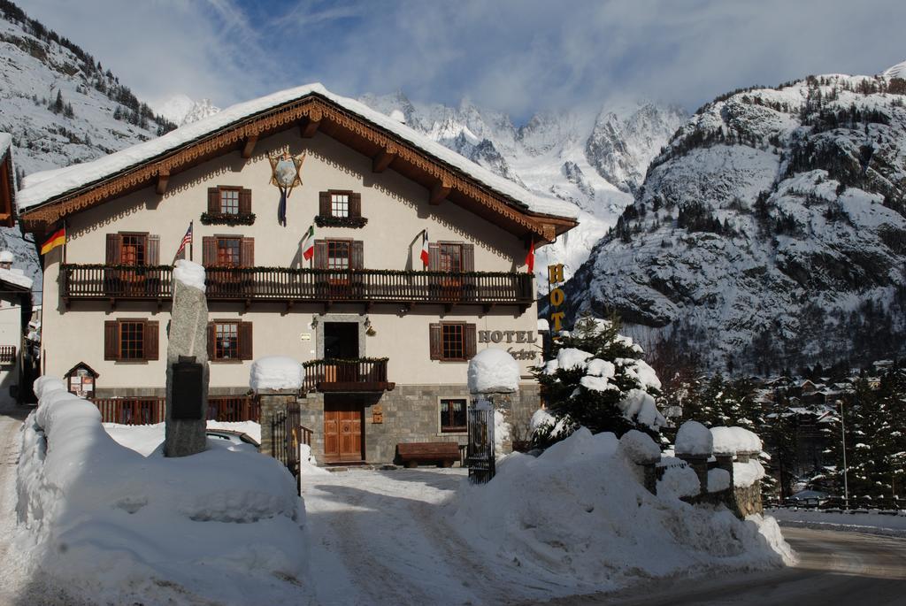 Hotel Des Glaciers Courmayeur Exteriér fotografie