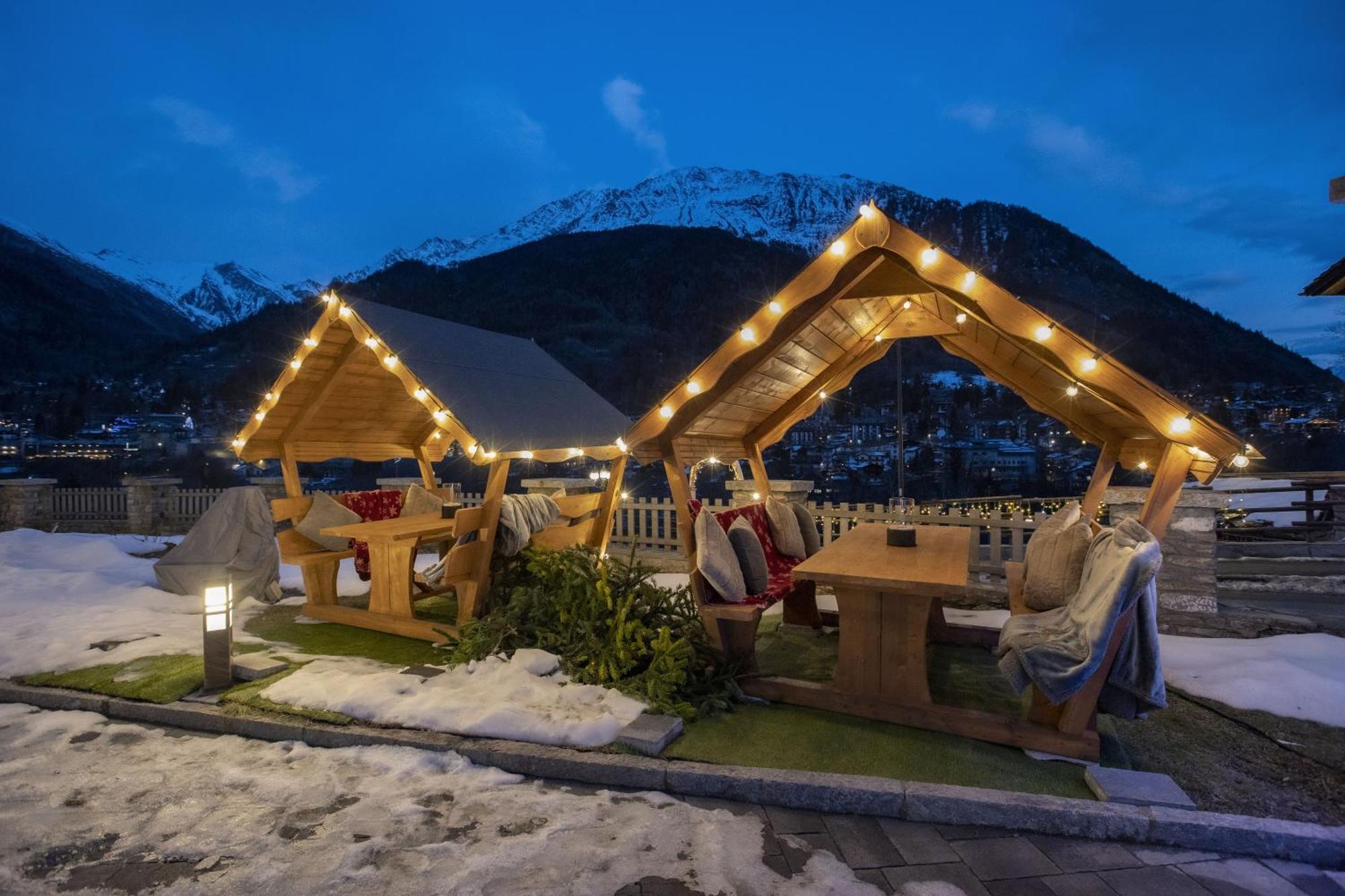 Hotel Des Glaciers Courmayeur Exteriér fotografie