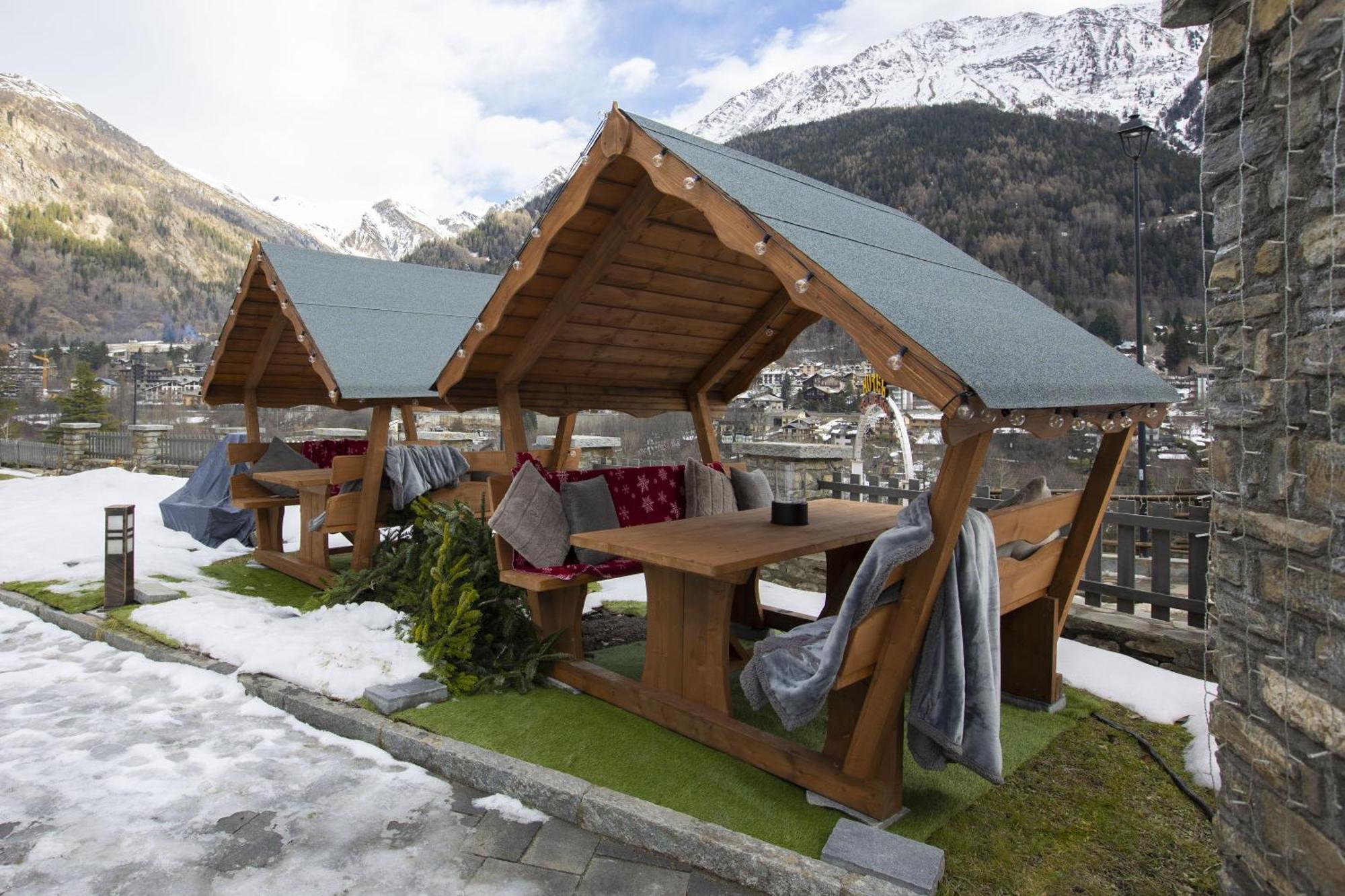 Hotel Des Glaciers Courmayeur Exteriér fotografie